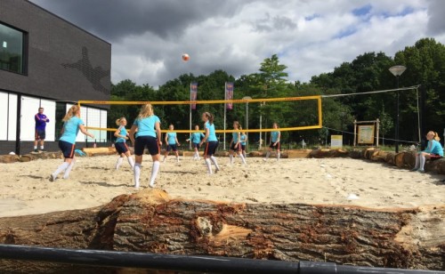 Vanuit Sporthogeschool worden deelnemers in beweging gezet.