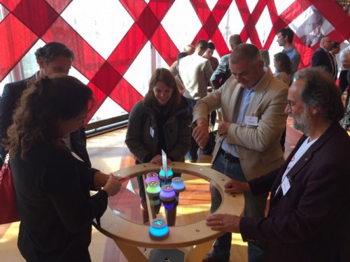 Deelnemers aan de creatieve sessies tijdens de kick-off