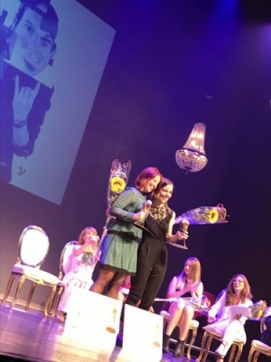 Ruby Kieft en Claire Adams