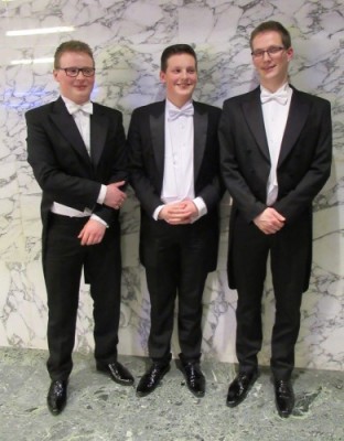 Jasper, Siebren en Evert.