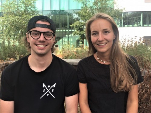 Joshua van Gompel en Lisa van Leuken
