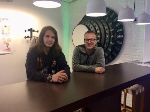 Robin van den Hurk en Ron Mélotte (r).