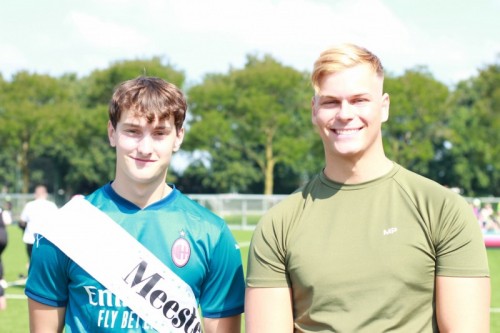 Simon (links) en Jeroen