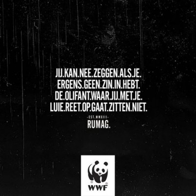 Quote speciaal voor WNF.
