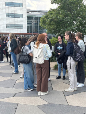 Studentes Engineering bezoeken ASML