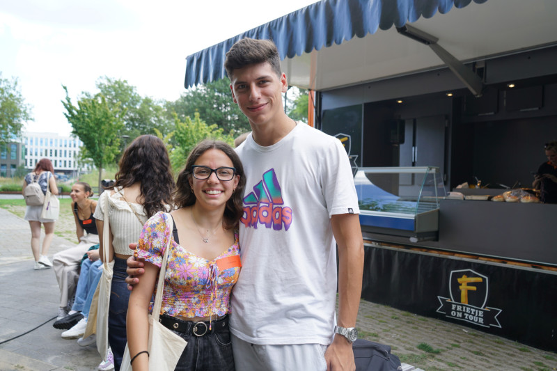 Reneta en haar vriend Kristian