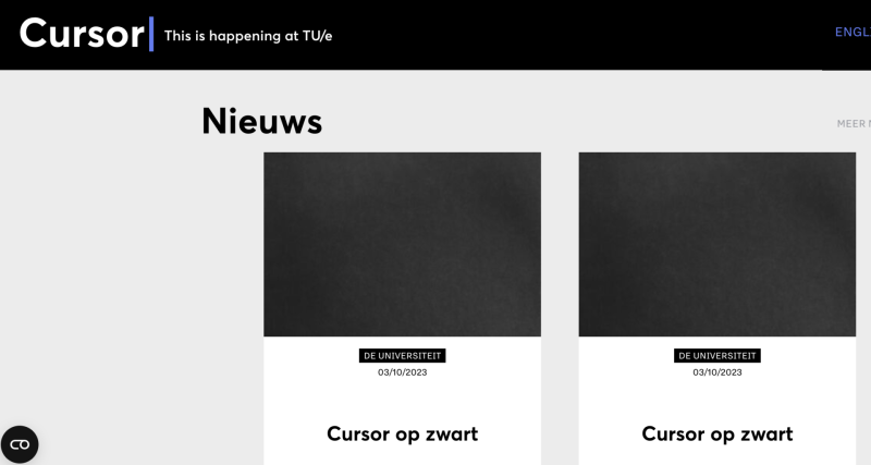 Cursor zette na een aanvaring met het bestuur de nieuwssite op zwart