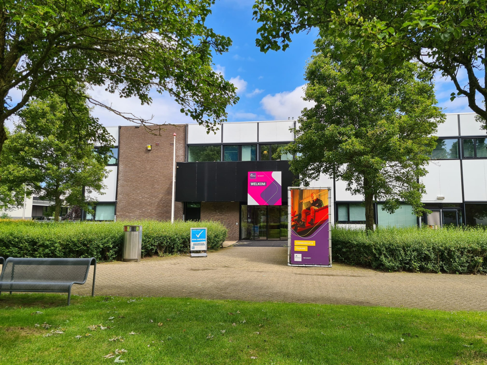 Gebouw P4 op Campus Stappegoor in Tilburg