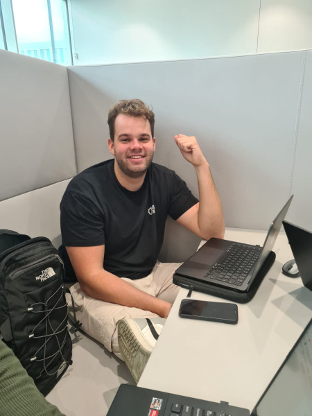Daan, student Commerciële Economie