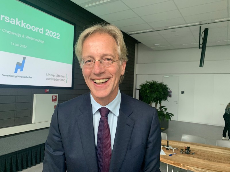 Demissionair minister Dijkgraaf