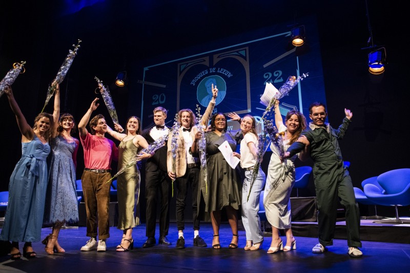 Alle genomineerden gisteravond op het podium in Tilburg