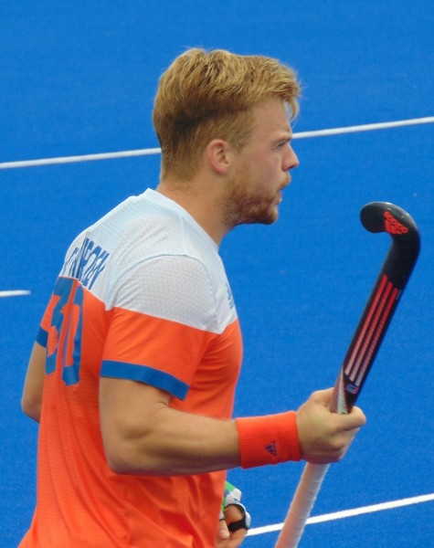 Student Fysiotherapie en hockeyer Mink van der Weerden.