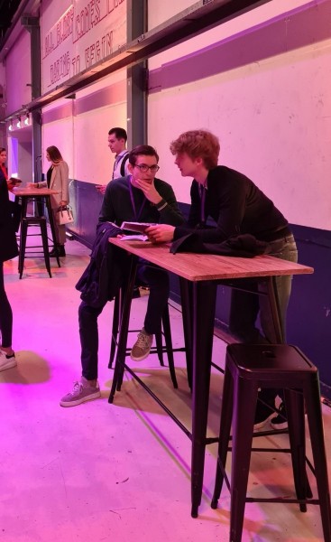 Studenten Floris en Sjoerd