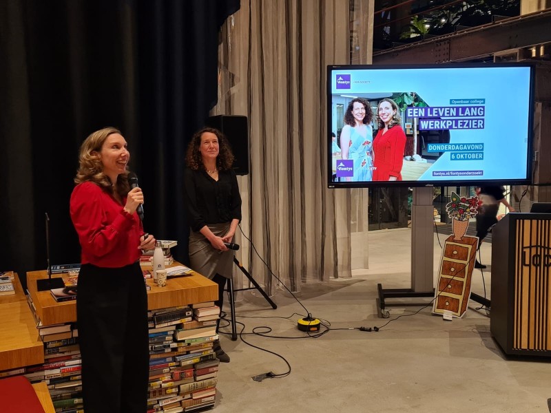Evelyne Meens en Danae Bodewes