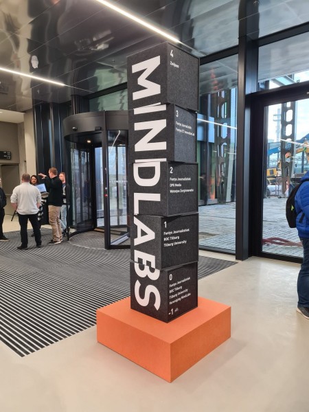 Mindlabs, het onderkomen van Fontys Journalistiek