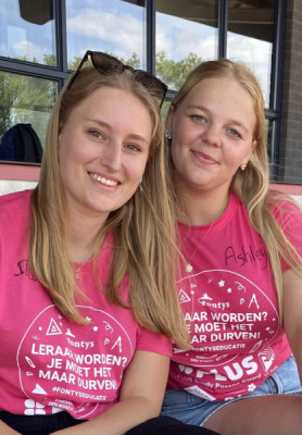 Silke en Ashley