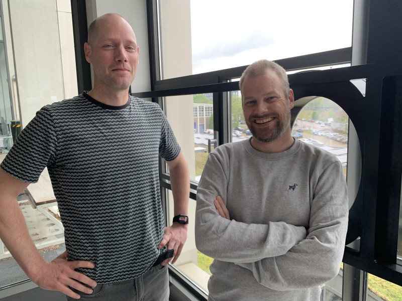 Ruud Huijts en Koen Suilen