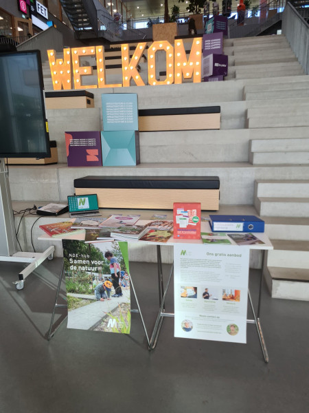 Een van de stands van de Green Office
