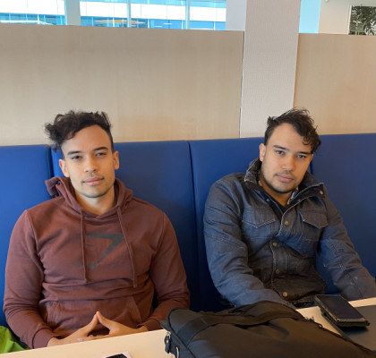 Robert en Mark