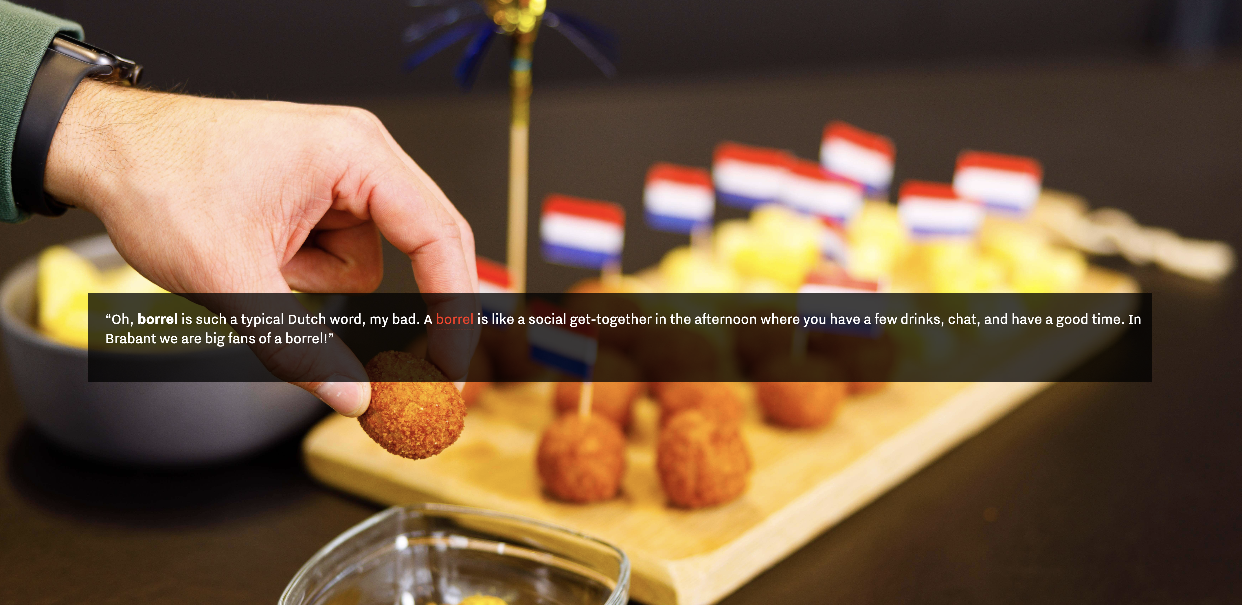 Een screenshot uit Get Set