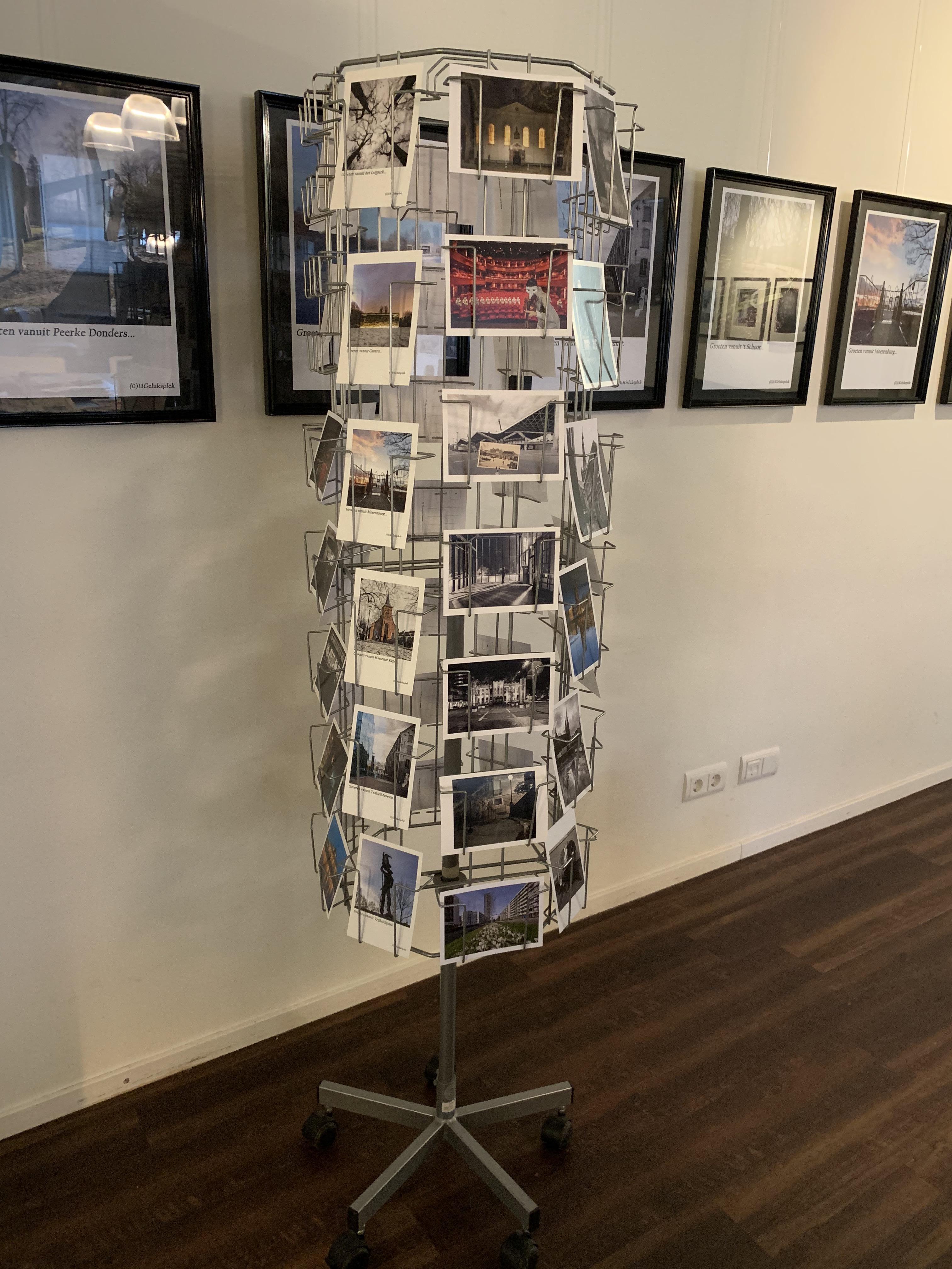 Ansichtkaarten van de foto's van Chris Oomes