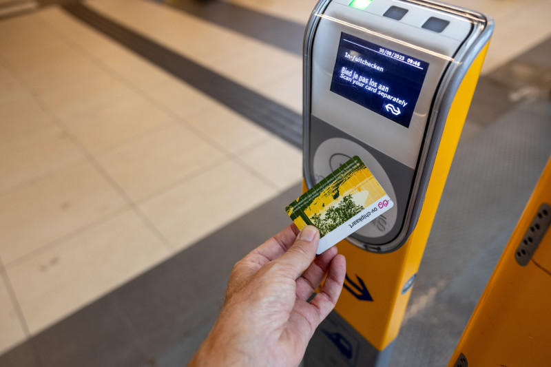 ov-kaart reizen trein
