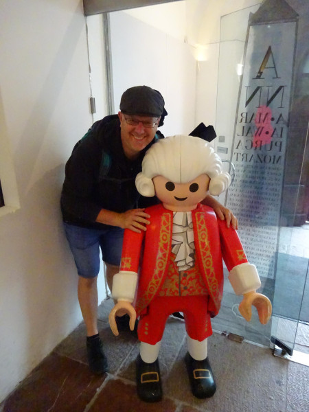 Dave sloot een hectische tijd af met een vakantie in Salzburg.