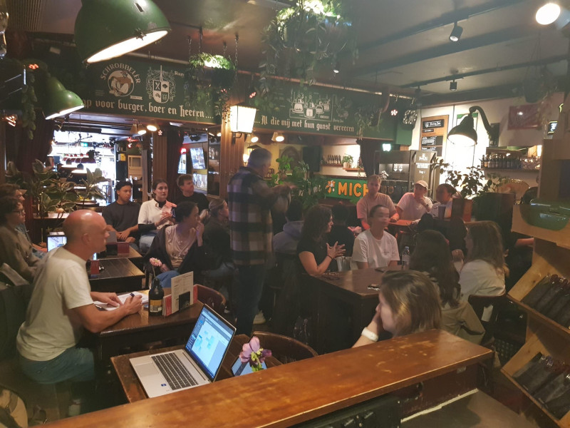 Op bezoek bij Café Slagroom
