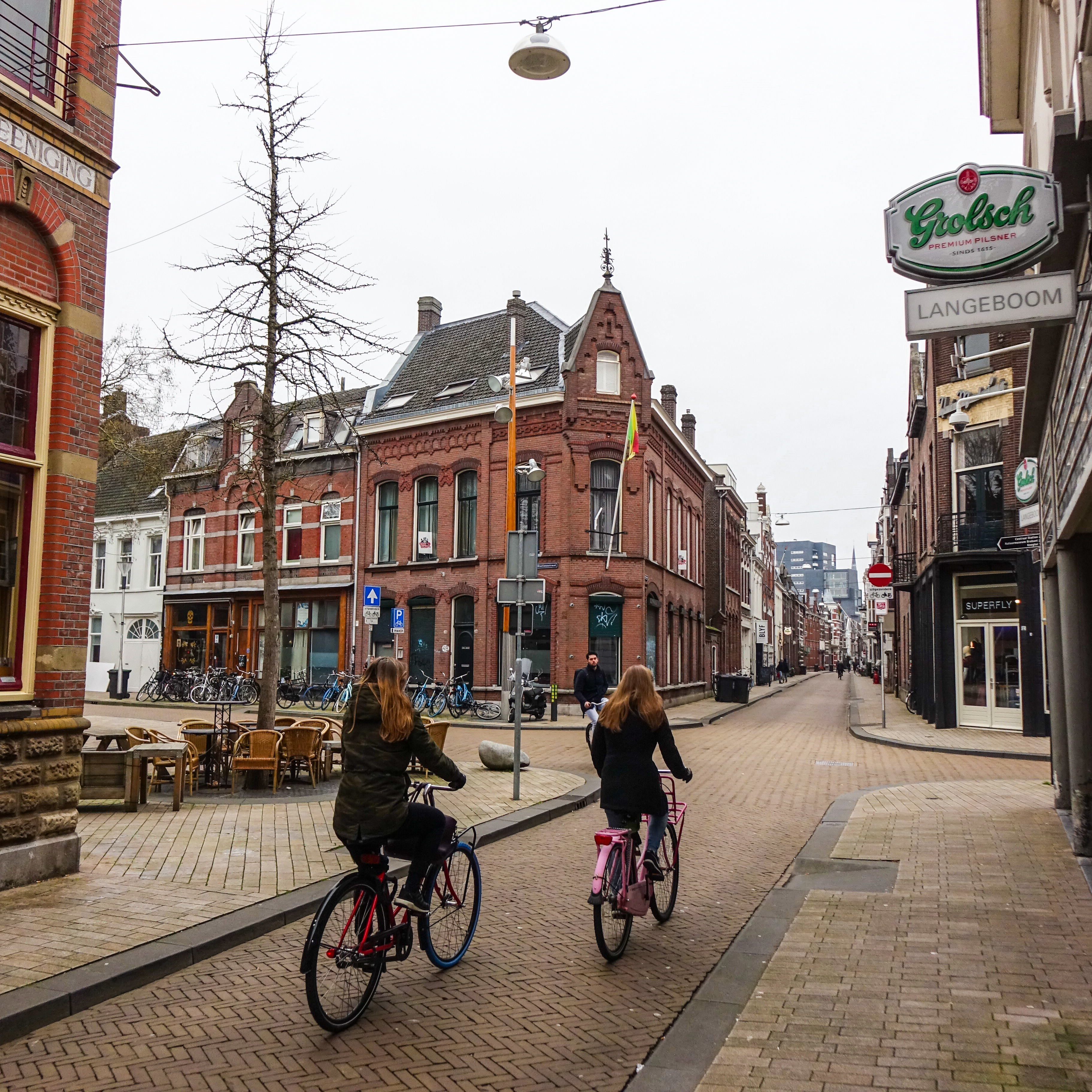 De 'vijfsprong' in centrum Tilburg.