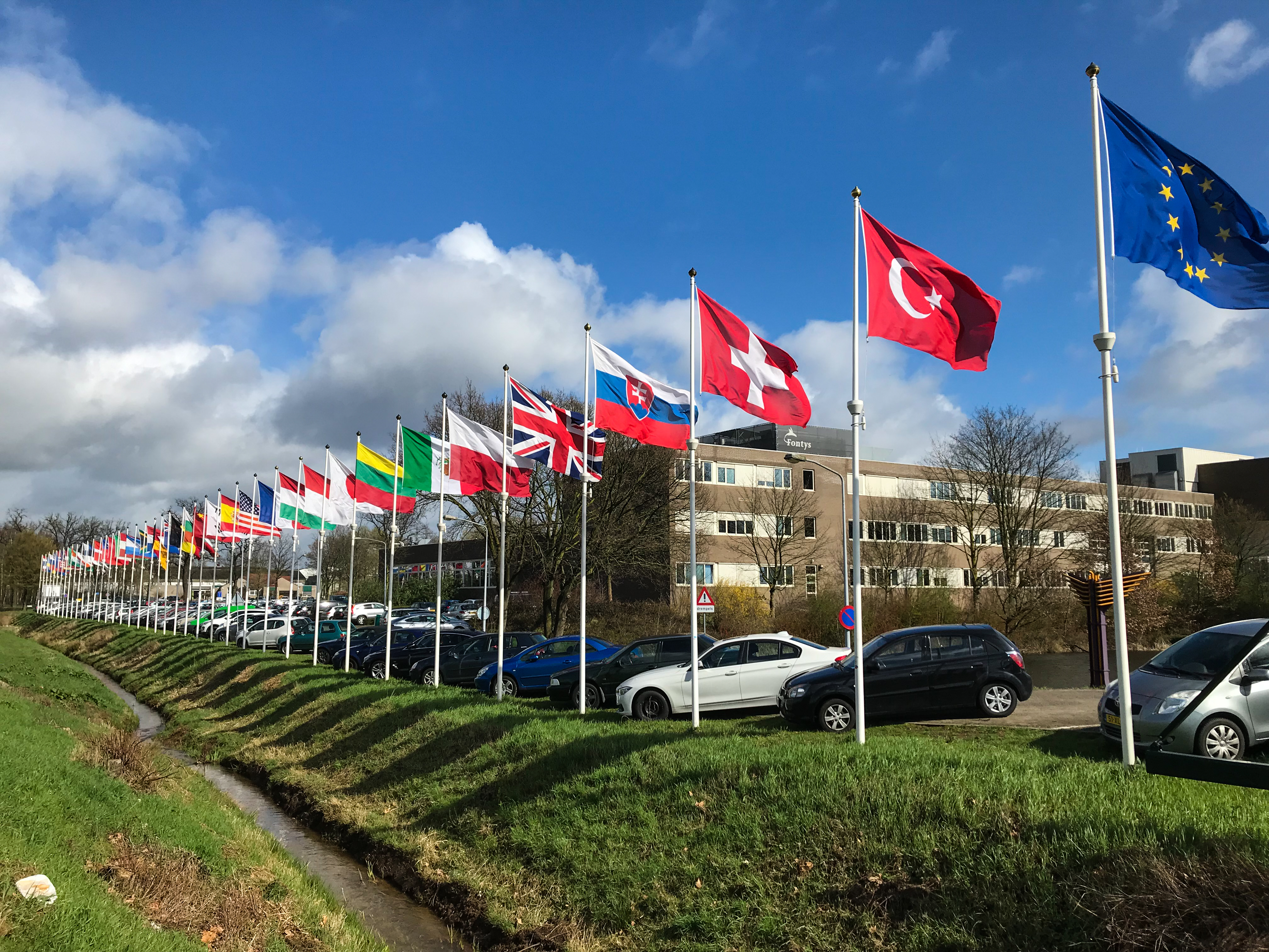In Venlo studeren veel buitenlandse studenten.