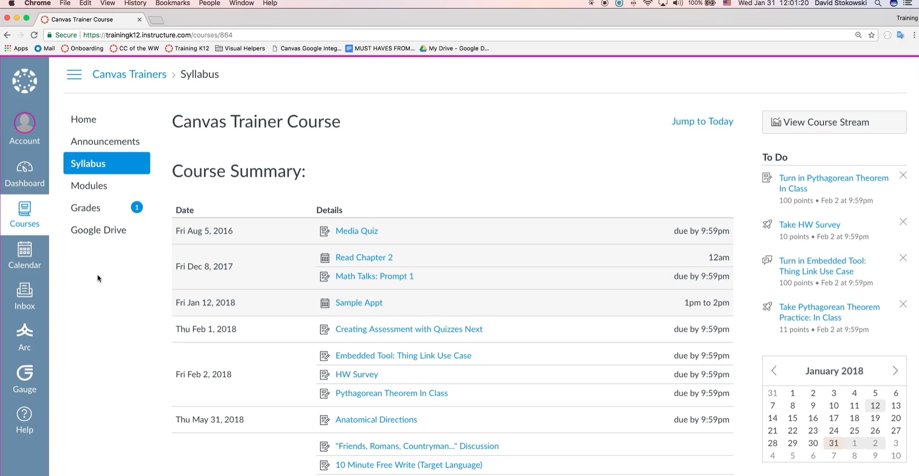 Screenshot uit een Canvas-instructievideo (bron: YouTube).