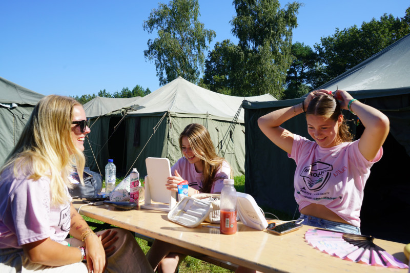 Puck, Nina en Esmee