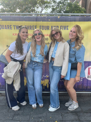 Guusje, Fenne, Zara en Quinty