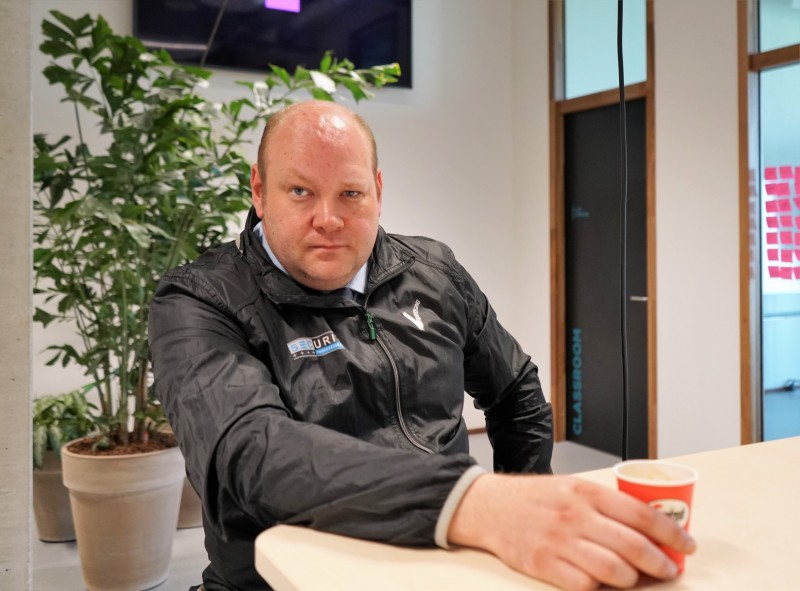 "Beveiligers kunnen met mij overal over praten", aldus Franken. 