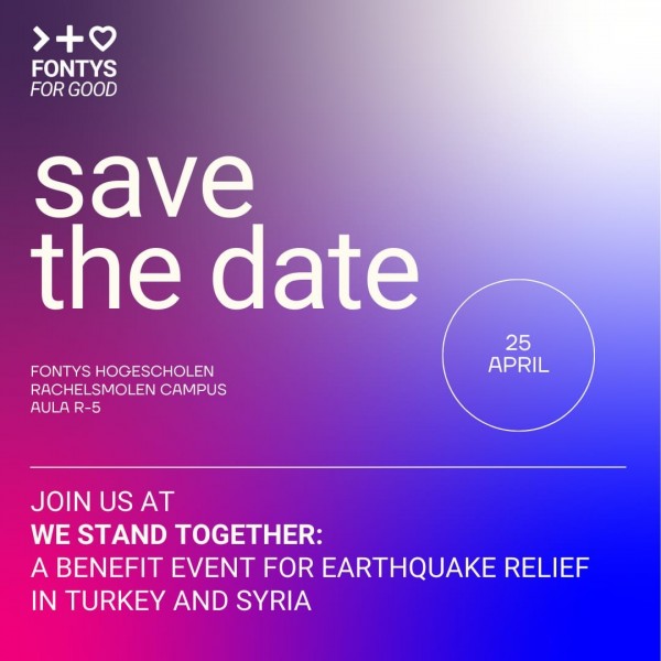 Save the date Fontys for Good