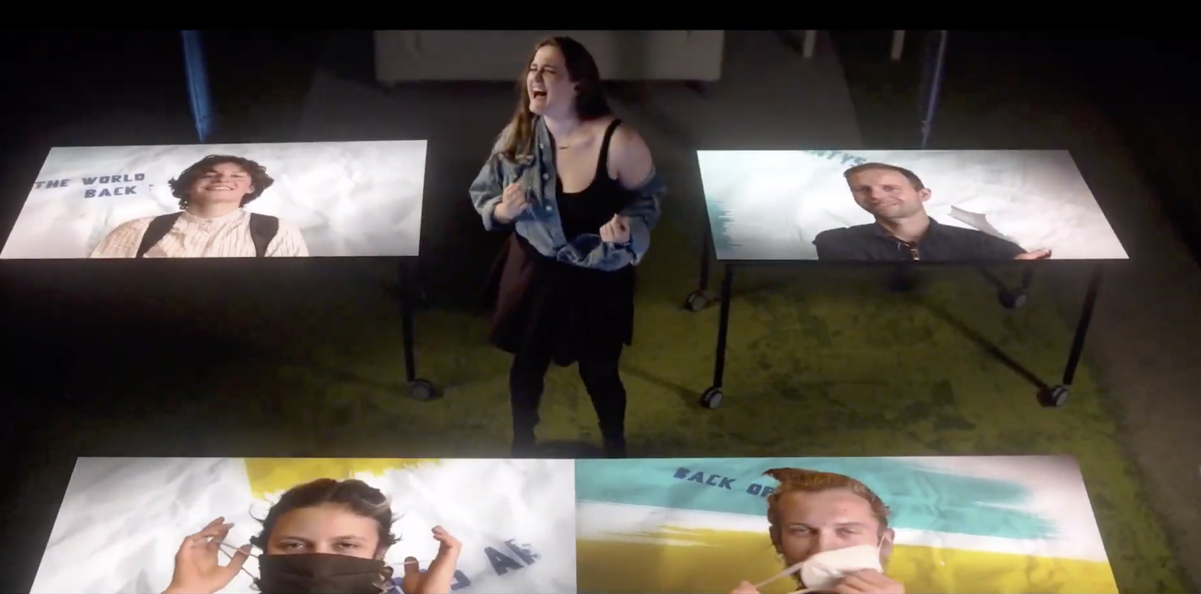 Beeld uit de videoclip.