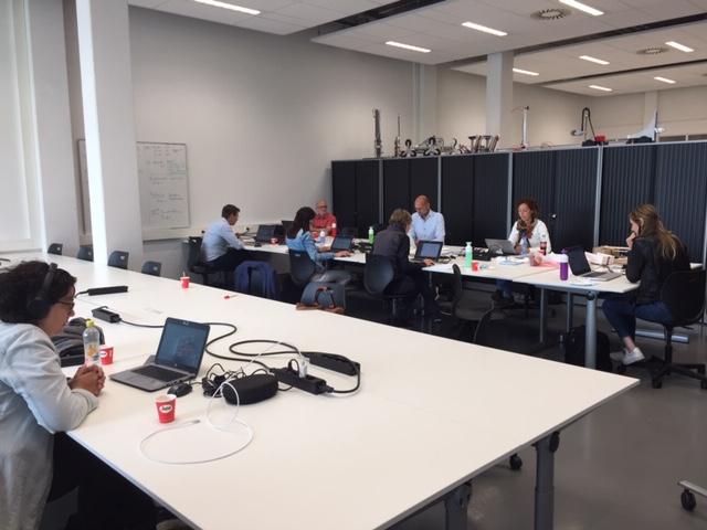 De 'warroom'.