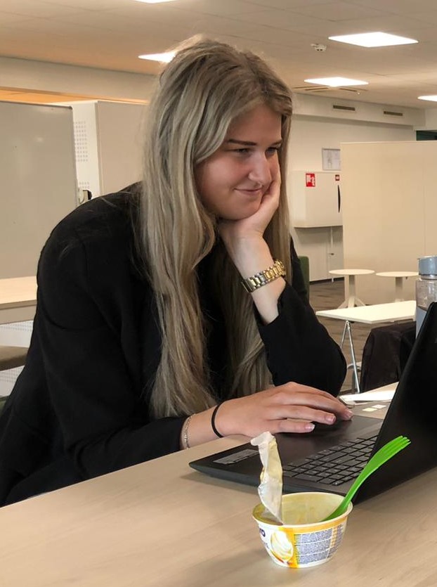 Floor, student aan de Juridische Hogeschool