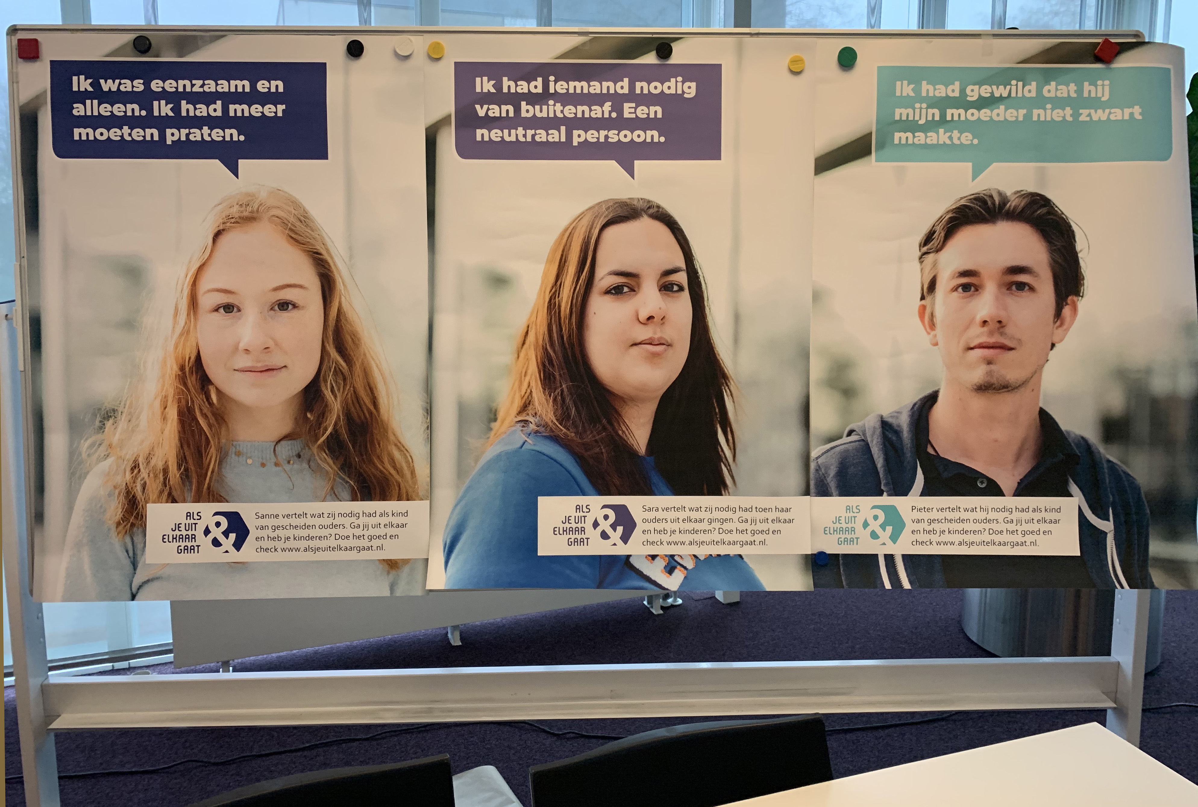 Posters voor de website.
