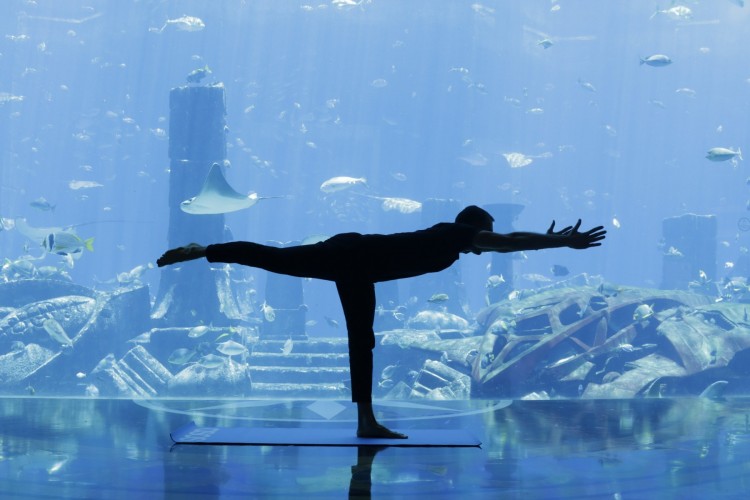 Say ‘Namaste’ On International Yoga Day With A Free Underwater Yoga