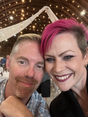 Jenny Sharp + husband