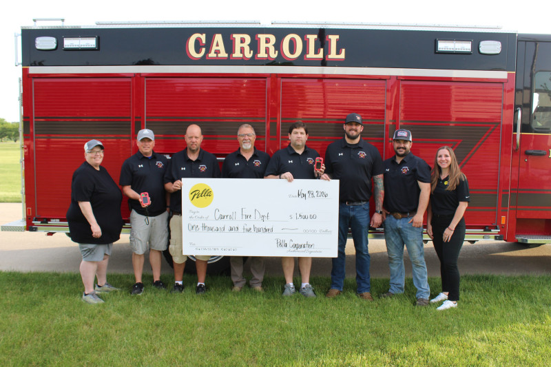 Carroll Fire Dept Check Presentation