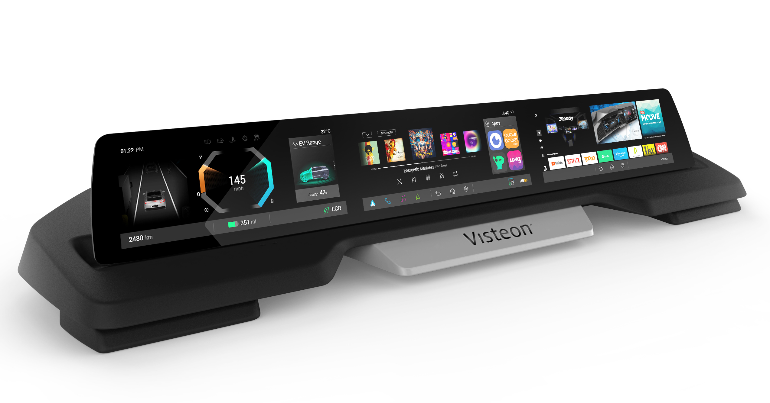 Visteon Showcases Connected, Electrified Mobility Technologies During