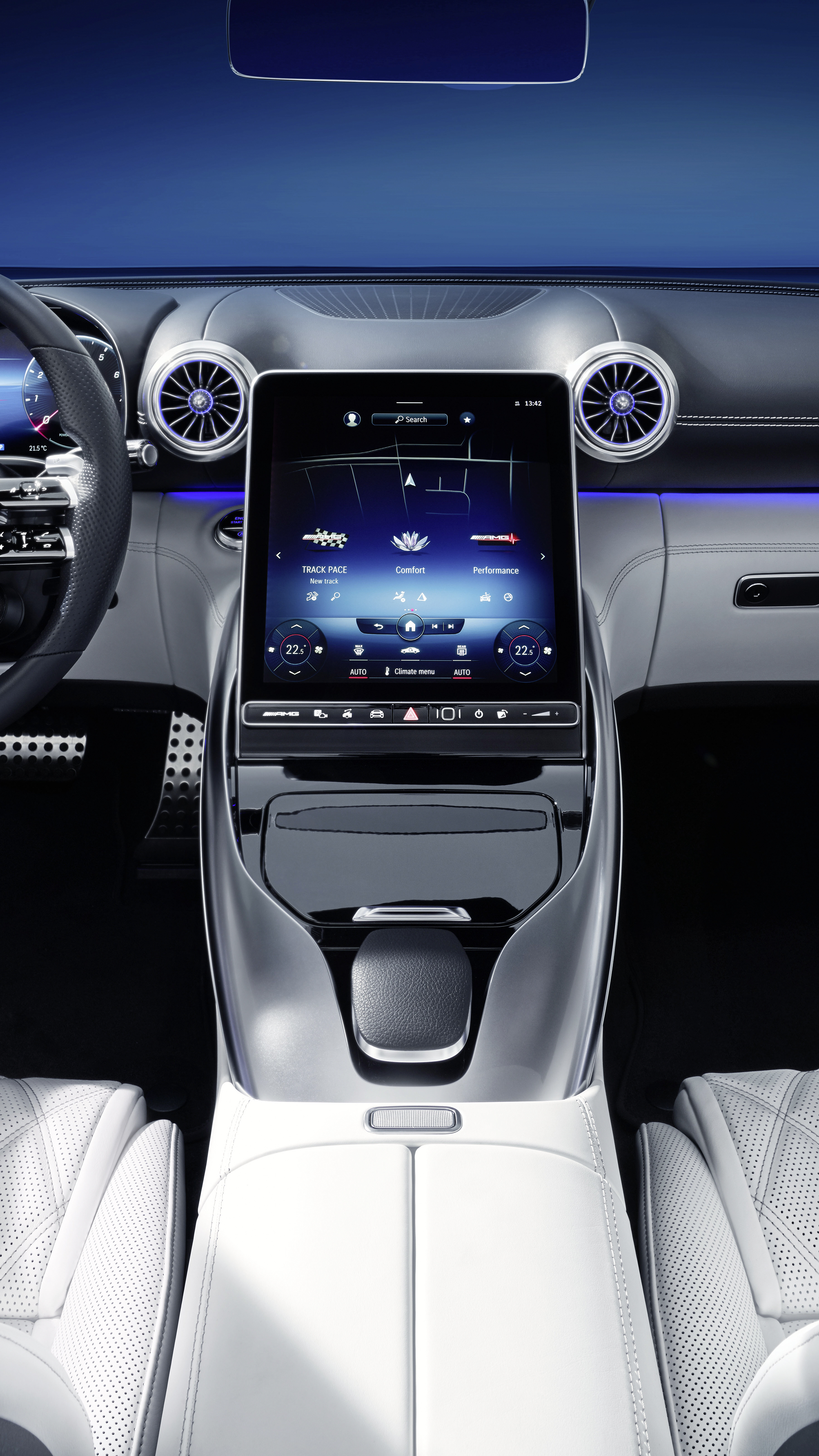 Design interior exclusivo do novo Mercedes-AMG SL