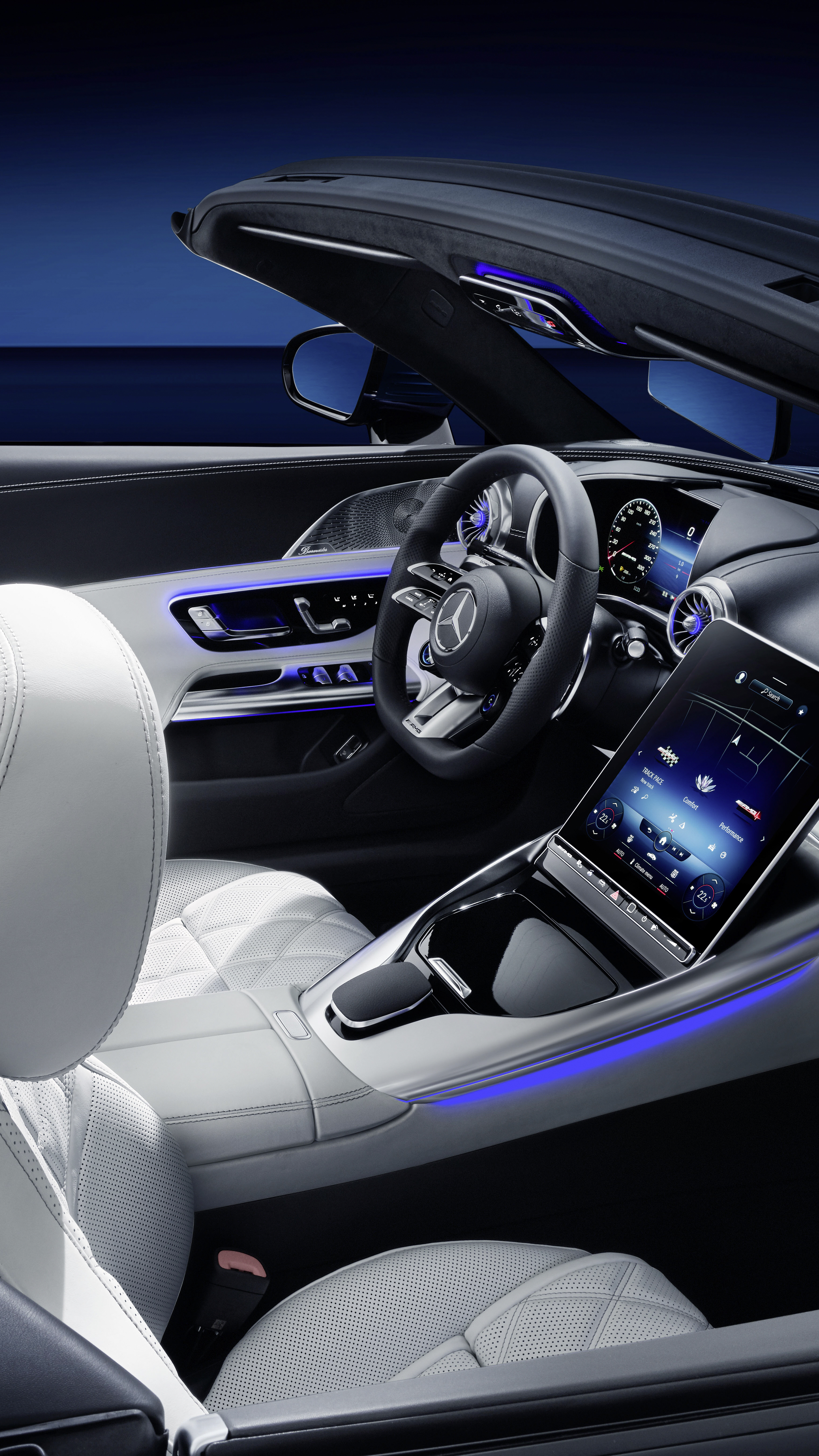 Design interior exclusivo do novo Mercedes-AMG SL