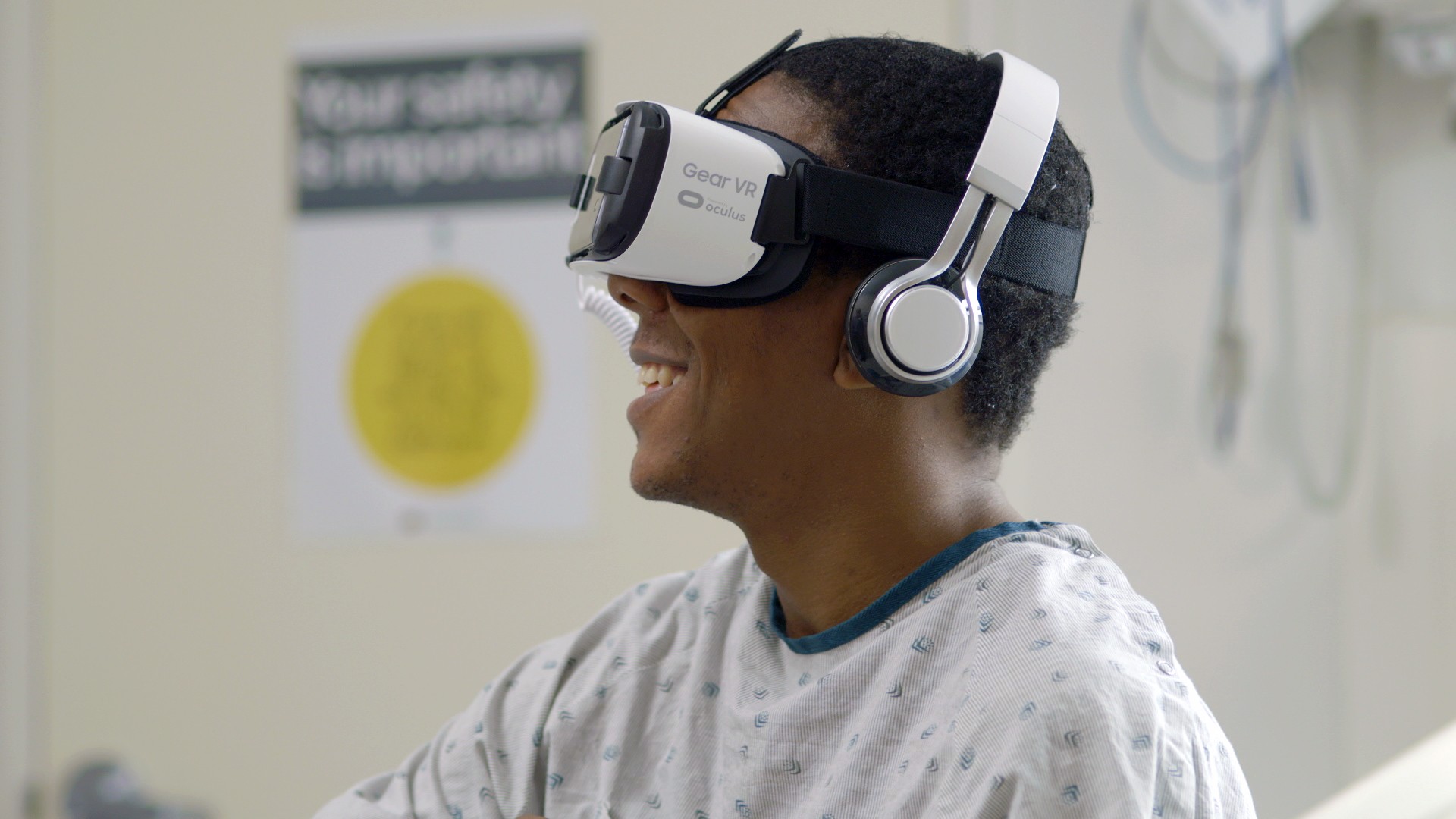 FOX 11 Virtual Reality Goggles for Medical Healing