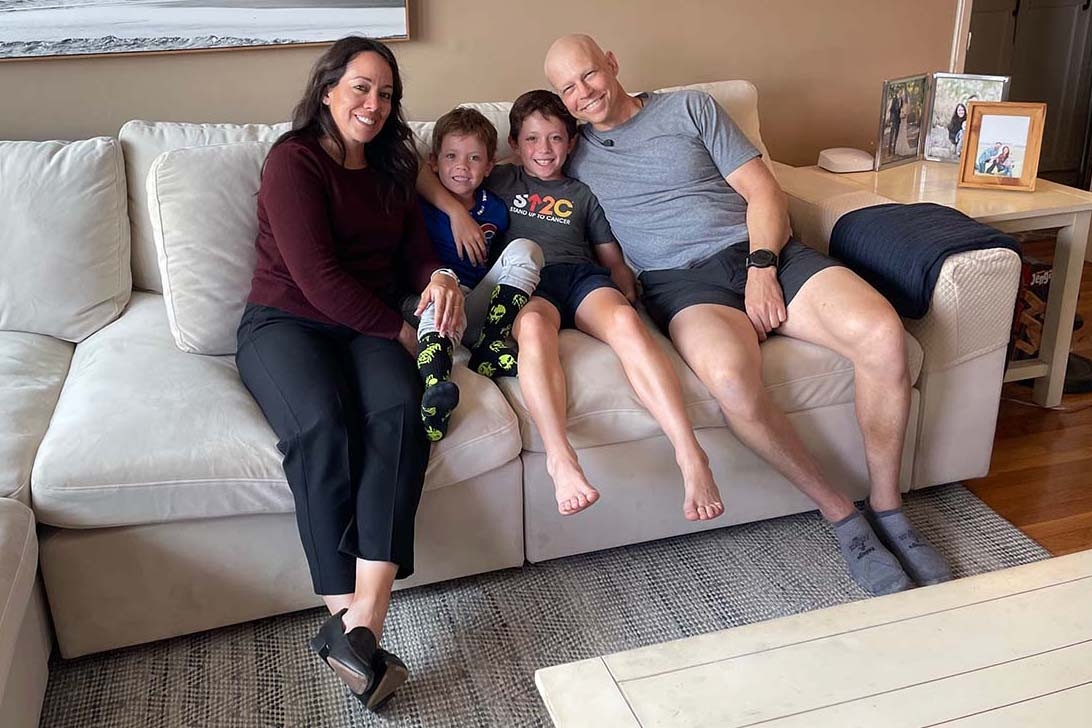 Youngest Cedars-Sinai Stem Cell Donor Helps Doctors Treat Dad’s Leukemia