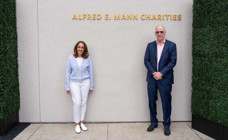 Anoosheh Bostani, left, and Michael Dreyer