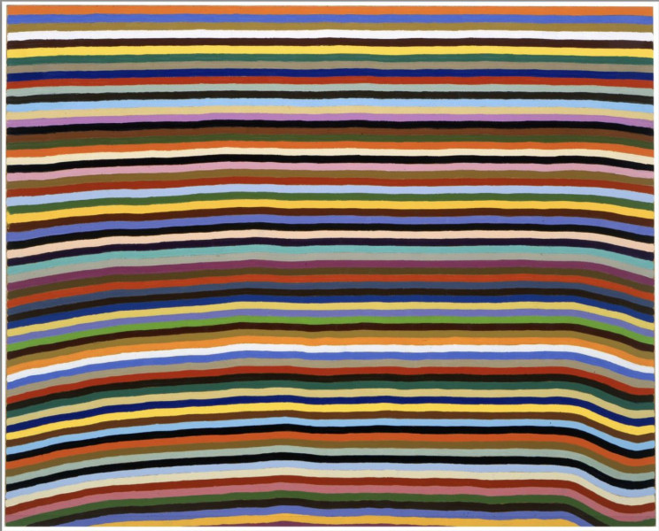 Sean Landers, Untitled, 2002, Oil on linen. Cedars-Sinai Art Collection, Los Angeles. Gift of Nancy Chaikin. © Sean Landers
