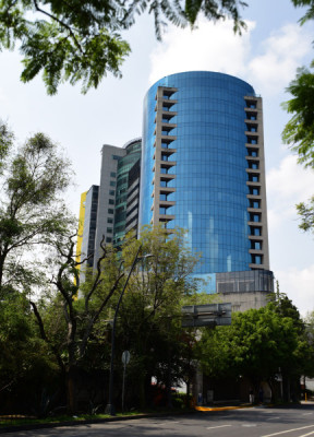 La oficina está ubicada centralmente en el oeste de la Ciudad de México.